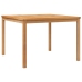 Juego de comedor para jardín 3 pzas madera maciza de teca
