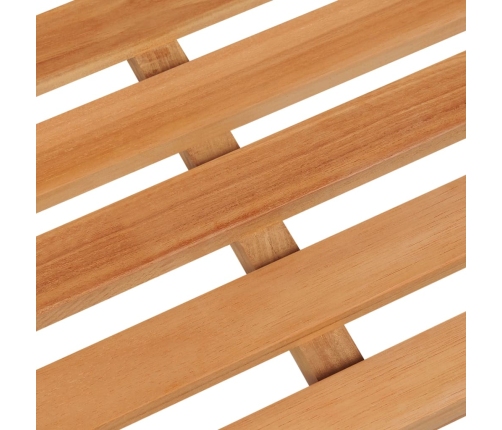 Juego de comedor para jardín 3 pzas madera maciza de teca