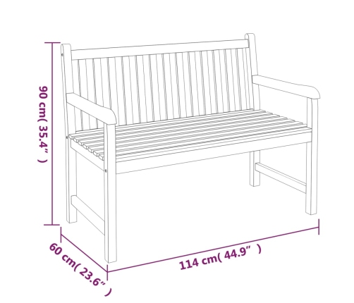 Juego de comedor para jardín 3 pzas madera maciza de teca