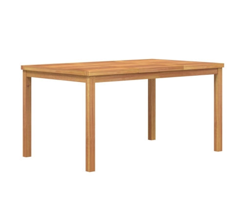 Juego de comedor para jardín 4 piezas madera maciza de teca