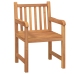 Juego de comedor para jardín 5 piezas madera maciza de teca