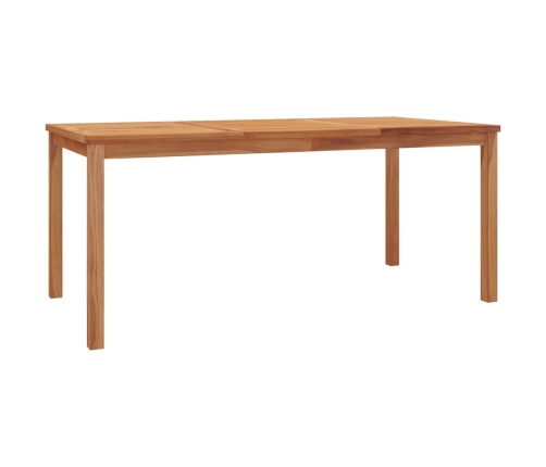 Juego de comedor para jardín 9 piezas madera maciza de teca