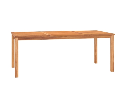 Juego de comedor para jardín 9 piezas madera maciza de teca