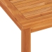 Juego de comedor para jardín 9 piezas madera maciza de teca