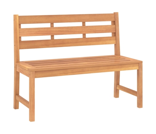 Juego de comedor para jardín 5 piezas madera maciza de teca