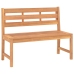 Juego de comedor para jardín 5 piezas madera maciza de teca