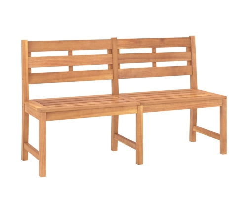 Juego de comedor para jardín 4 piezas madera maciza de teca