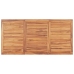 Juego de comedor para jardín 5 piezas madera maciza de teca