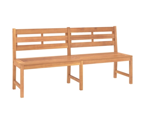 Juego de comedor para jardín 3 pzas madera maciza de teca