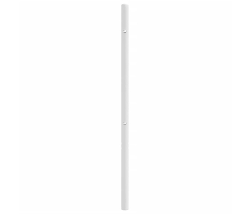 Cabecero de metal blanco 75 cm