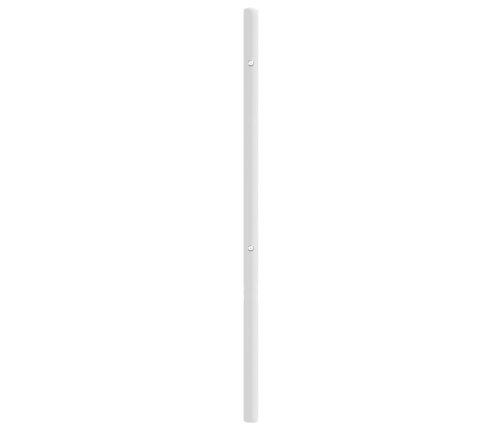 Cabecero de metal blanco 107 cm