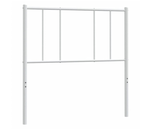 Cabecero de metal blanco 90 cm