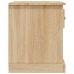 Mesitas de noche 2 uds madera contrachapada roble 39x39x47,5 cm