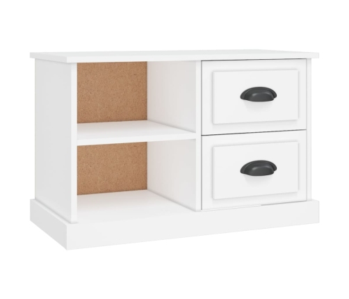 Mueble para TV madera contrachapada blanco 73x35,5x47,5 cm