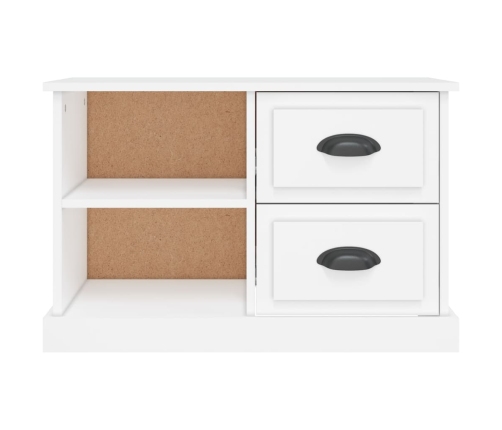 Mueble para TV madera contrachapada blanco 73x35,5x47,5 cm