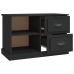 vidaXL Mueble para TV madera contrachapada negro 73x35,5x47,5 cm