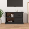 vidaXL Mueble para TV madera contrachapada negro 73x35,5x47,5 cm