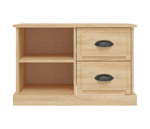 Mueble de TV madera contrachapada roble Sonoma 73x35,5x47,5 cm