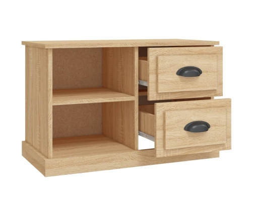 Mueble de TV madera contrachapada roble Sonoma 73x35,5x47,5 cm