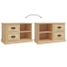 Mueble de TV madera contrachapada roble Sonoma 73x35,5x47,5 cm