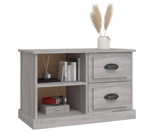 vidaXL Mueble para TV madera contrachapada gris Sonoma 73x35,5x47,5 cm