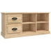 Mueble de TV madera contrachapada roble Sonoma 102x35,5x47,5 cm