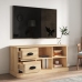 Mueble de TV madera contrachapada roble Sonoma 102x35,5x47,5 cm