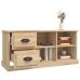 Mueble de TV madera contrachapada roble Sonoma 102x35,5x47,5 cm