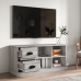 Mueble de TV madera contrachapada gris Sonoma 102x35,5x47,5 cm