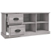 Mueble de TV madera contrachapada gris Sonoma 102x35,5x47,5 cm