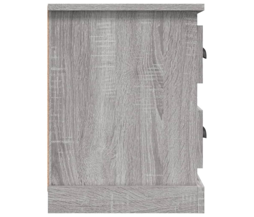 Mueble de TV madera contrachapada gris Sonoma 102x35,5x47,5 cm