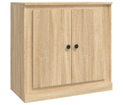 Aparador de madera contrachapada roble Sonoma 70x35,5x67,5 cm