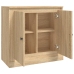 Aparador de madera contrachapada roble Sonoma 70x35,5x67,5 cm