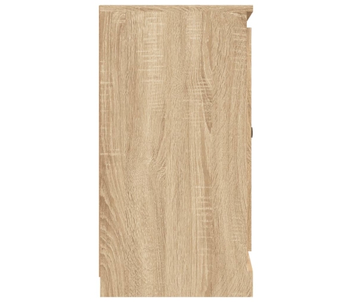 Aparador de madera contrachapada roble Sonoma 70x35,5x67,5 cm