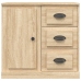 Aparador de madera contrachapada roble Sonoma 70x35,5x67,5 cm