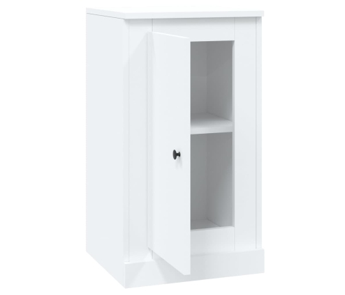 Aparadores 2 uds madera contrachapada blanco 37,5x35,5x67,5 cm