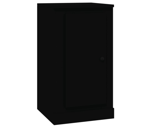 Aparadores 2 uds madera contrachapada negro 37,5x35,5x67,5 cm