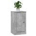 Aparadores 2 uds madera contrachapada gris 37,5x35,5x67,5 cm