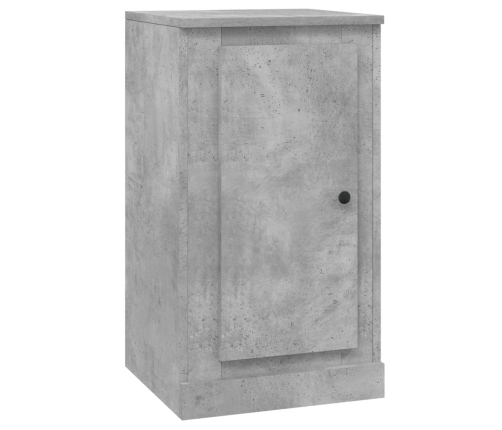 Aparadores 2 uds madera contrachapada gris 37,5x35,5x67,5 cm