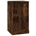 Aparador 2 uds madera contrachapada roble humo 37,5x35,5x67,5cm