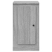 Aparador de madera contrachapada gris Sonoma 37,5x35,5x67,5 cm