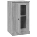 Aparadores 2 uds madera contrachapada gris 37,5x35,5x67,5 cm