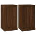 Aparadores 2 uds madera color marrón roble 37,5x35,5x67,5 cm