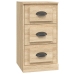 Aparador de madera contrachapada roble Sonoma 36x35,5x67,5 cm