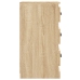 Aparador de madera contrachapada roble Sonoma 36x35,5x67,5 cm