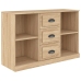 Aparador madera contrachapada roble Sonoma 104,5x35,5x67,5 cm