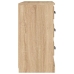 Aparador madera contrachapada roble Sonoma 104,5x35,5x67,5 cm