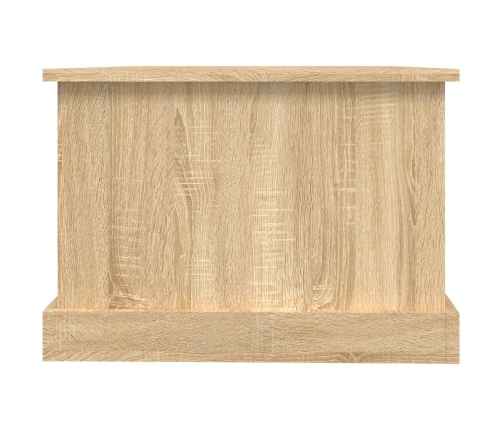 Mesa de centro madera contrachapada roble Sonoma 90x50x35 cm