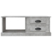 Mesa de centro madera contrachapada gris hormigón 90x50x35 cm