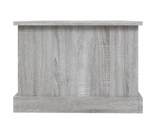 Mesa de centro madera contrachapada gris Sonoma 90x50x35 cm